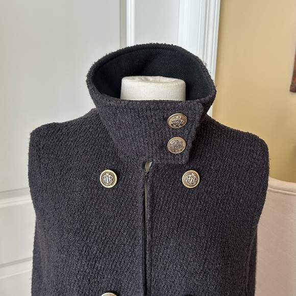Zara limited edition wool blend Cape Coat - Picture 10 of 13